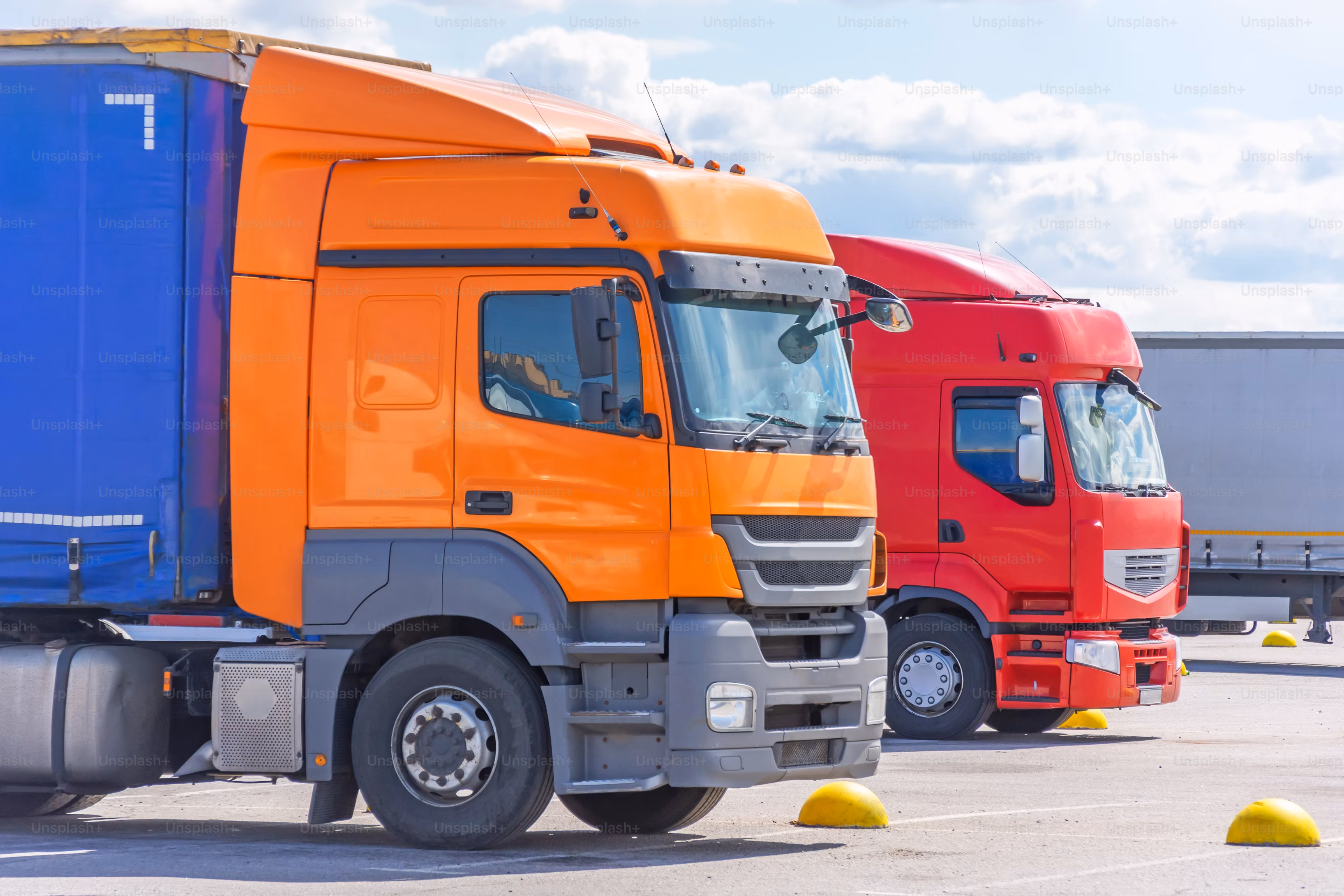 Modern, Well-Maintained Trucks